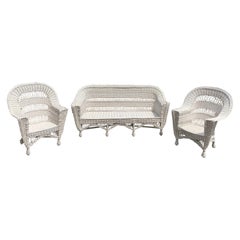 Antique Wicker Seating