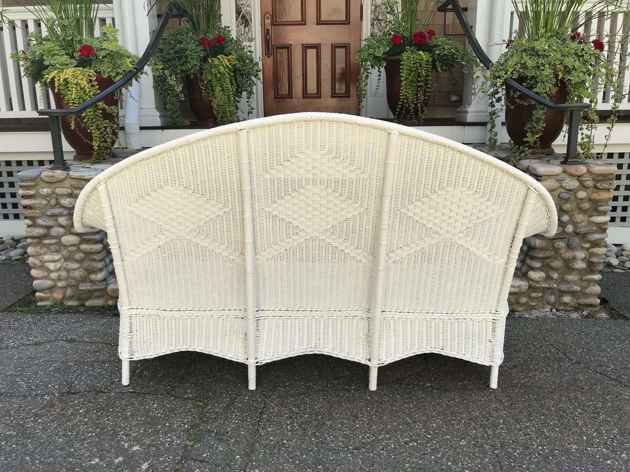 how much is used wicker furniture worth