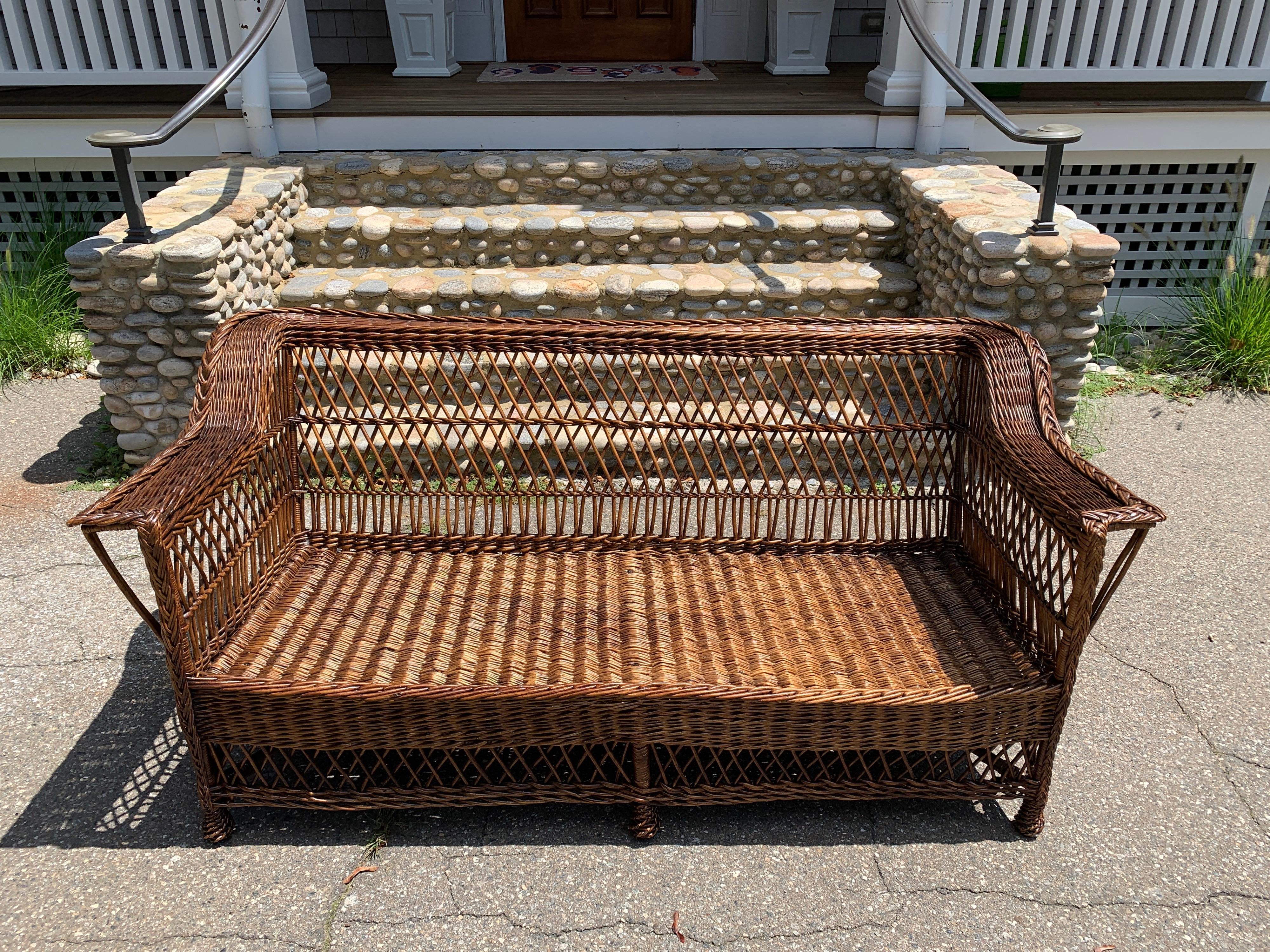 antique wicker furniture