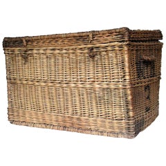 Used Wicker Trunk