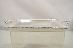 Antique Wilcox International Silver Co. American Rose 7391 Serving Platter Tray