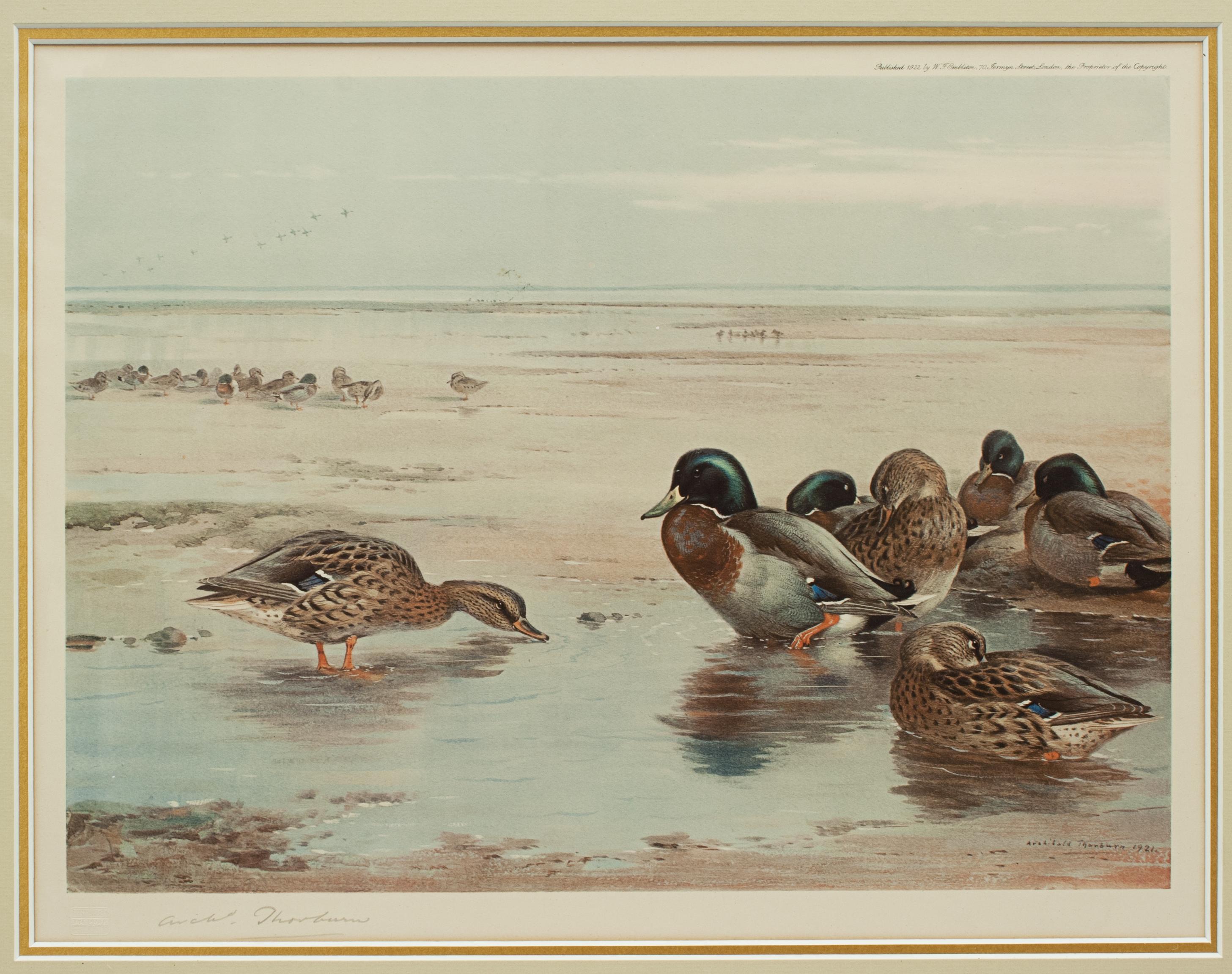 archibald thorburn signed prints