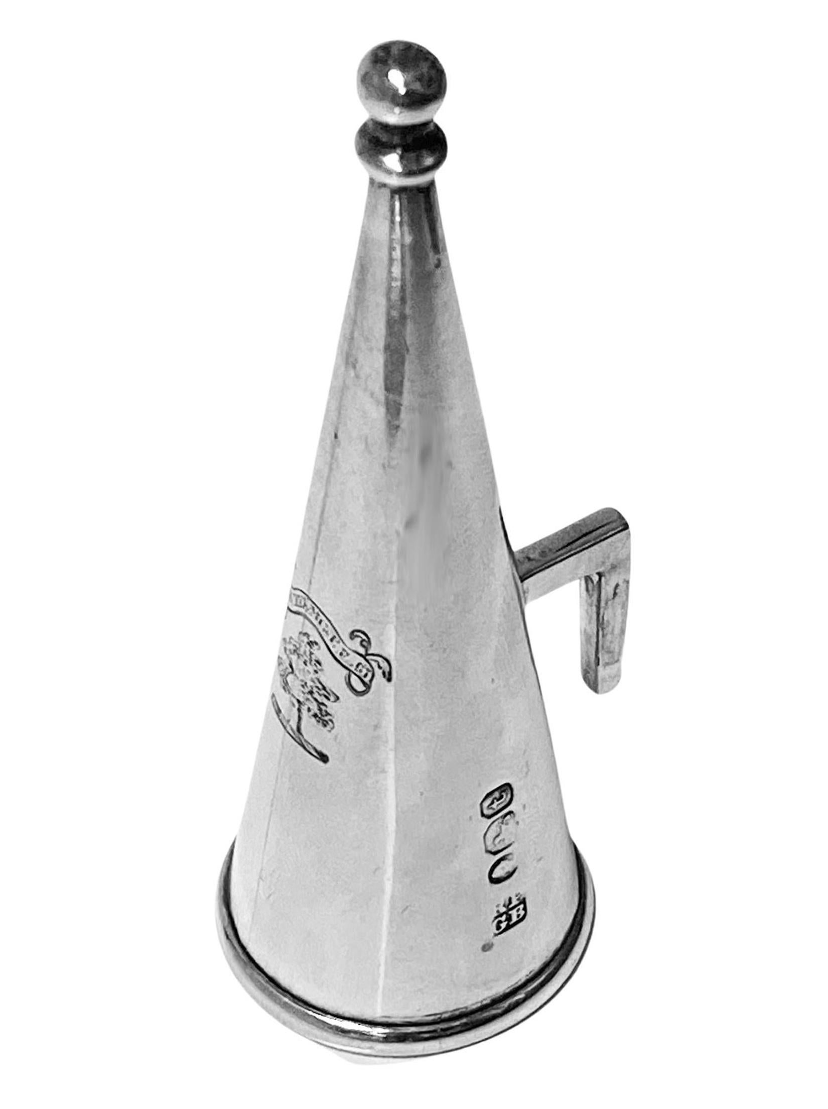 Sterling Silver Antique William IV Silver Chamberstick London 1834 Pearce & Burrows