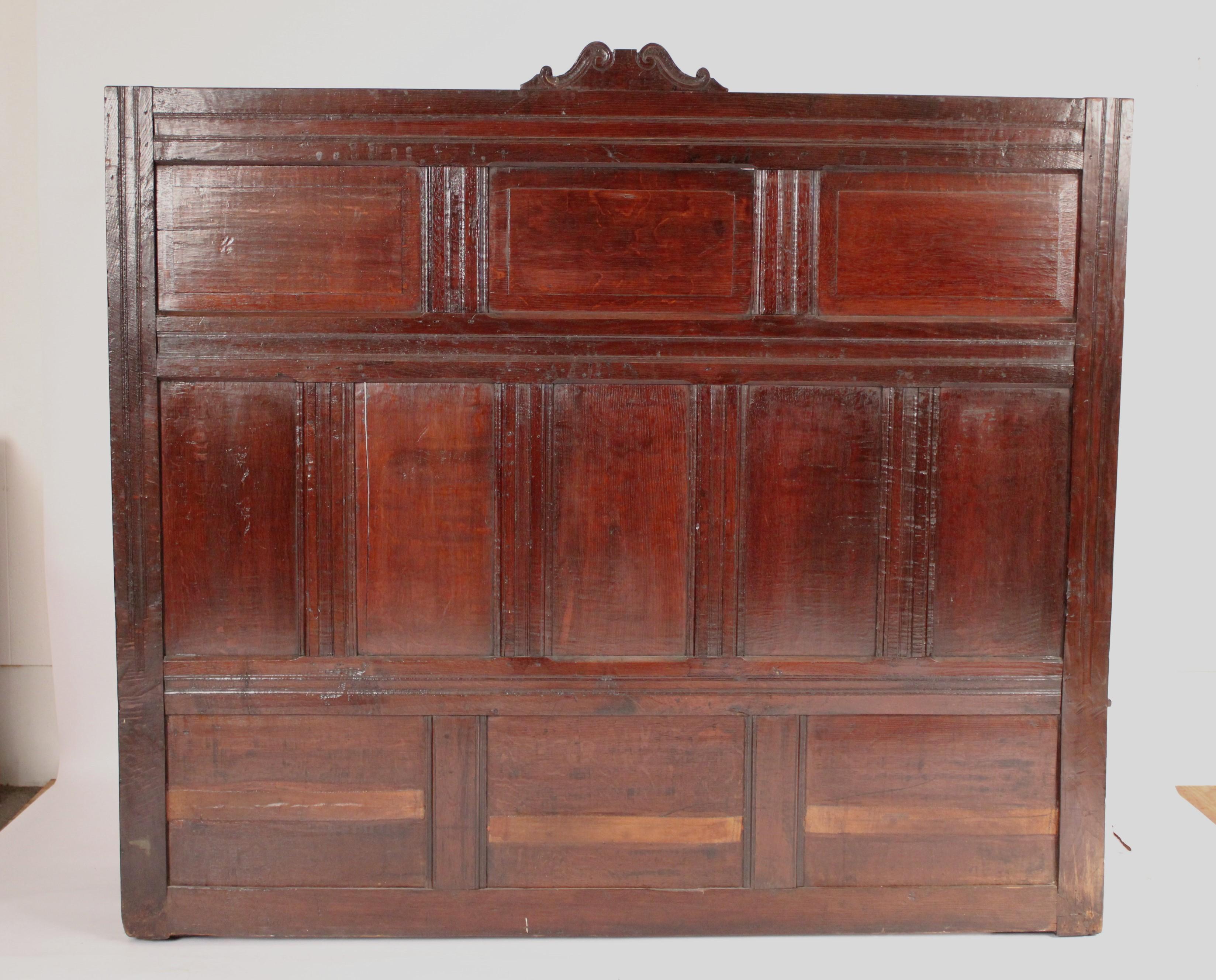 Antico Settle di Oak inglese in stile William & Mary in vendita 6