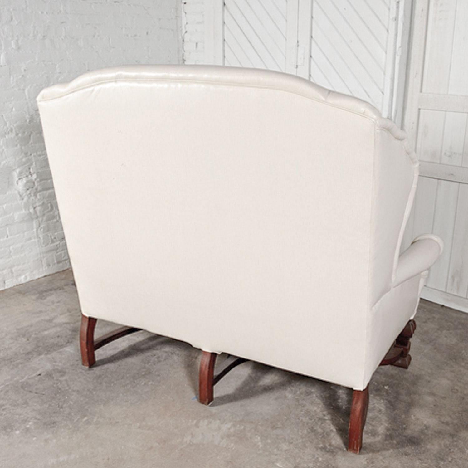 high back settee for sale