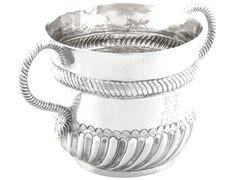 Antiguo Porrón de Plata Estándar Britannia