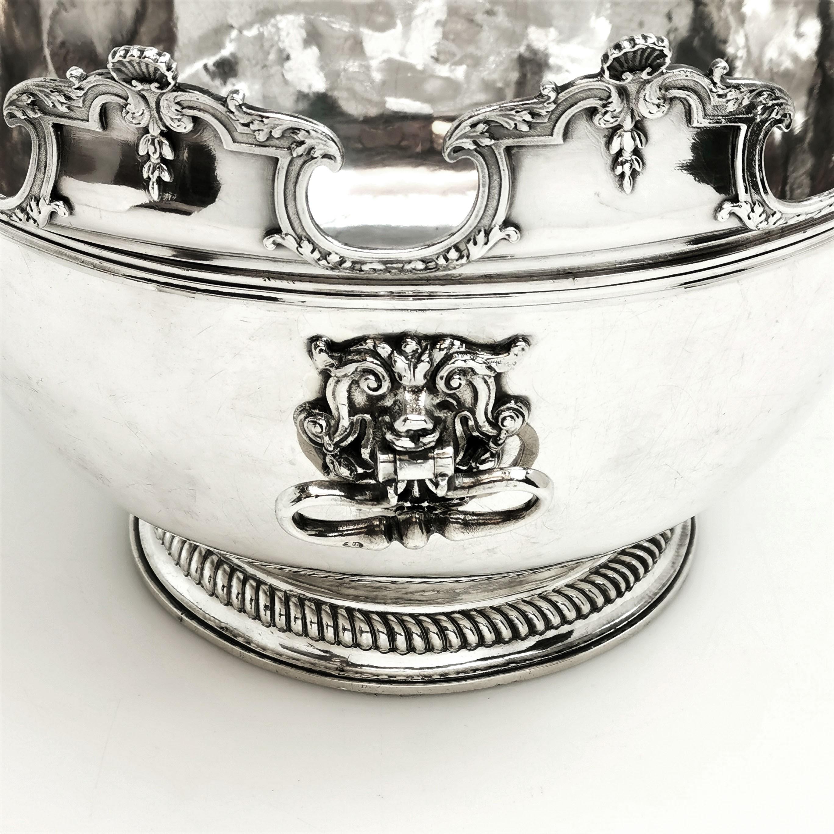sterling punch bowl