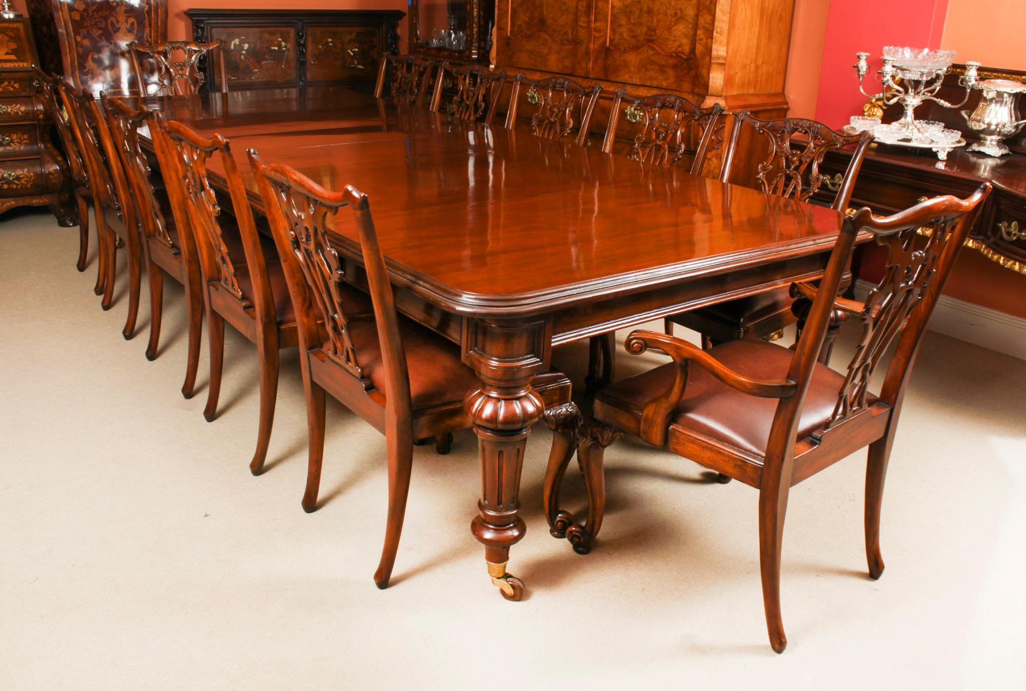 antique victorian dining table