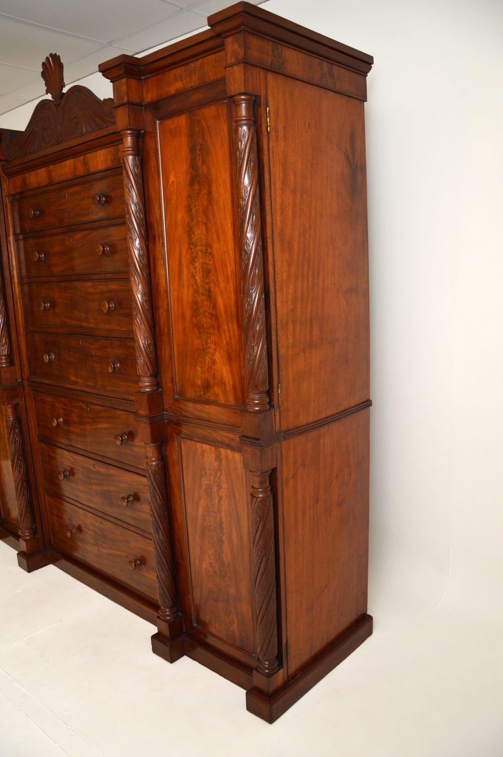 Ancienne armoire compacte William IV en vente 1