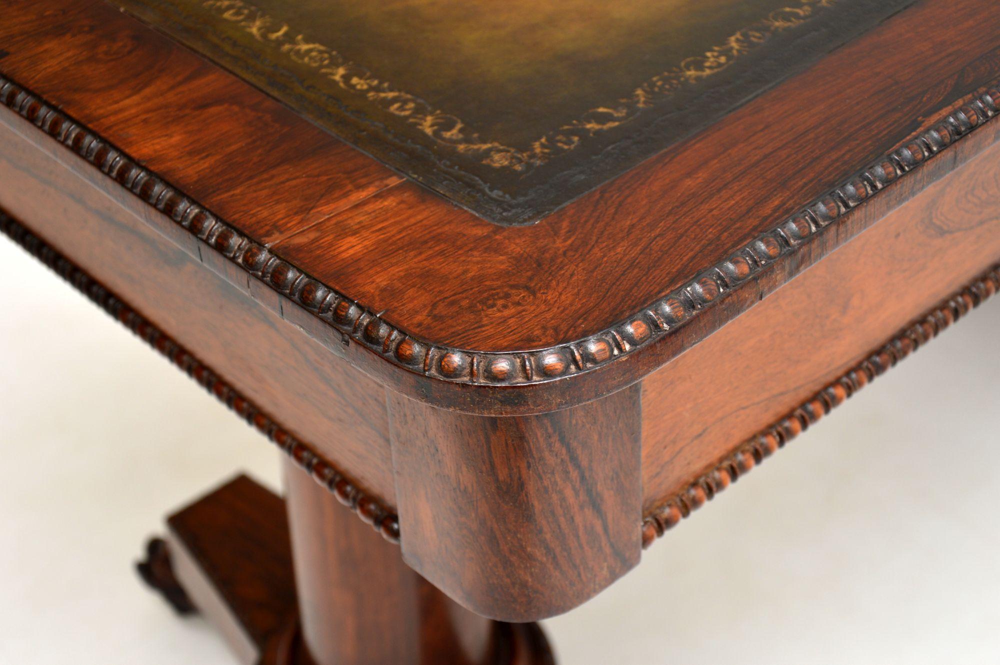 Antique William IV Desk / Writing Table 4