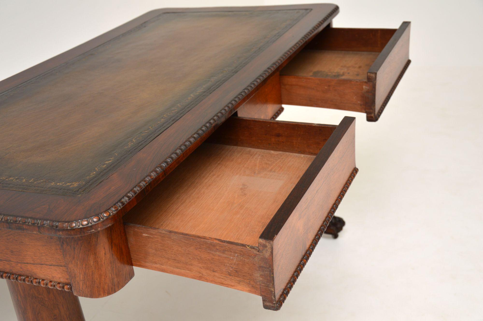 Antique William IV Desk / Writing Table 5