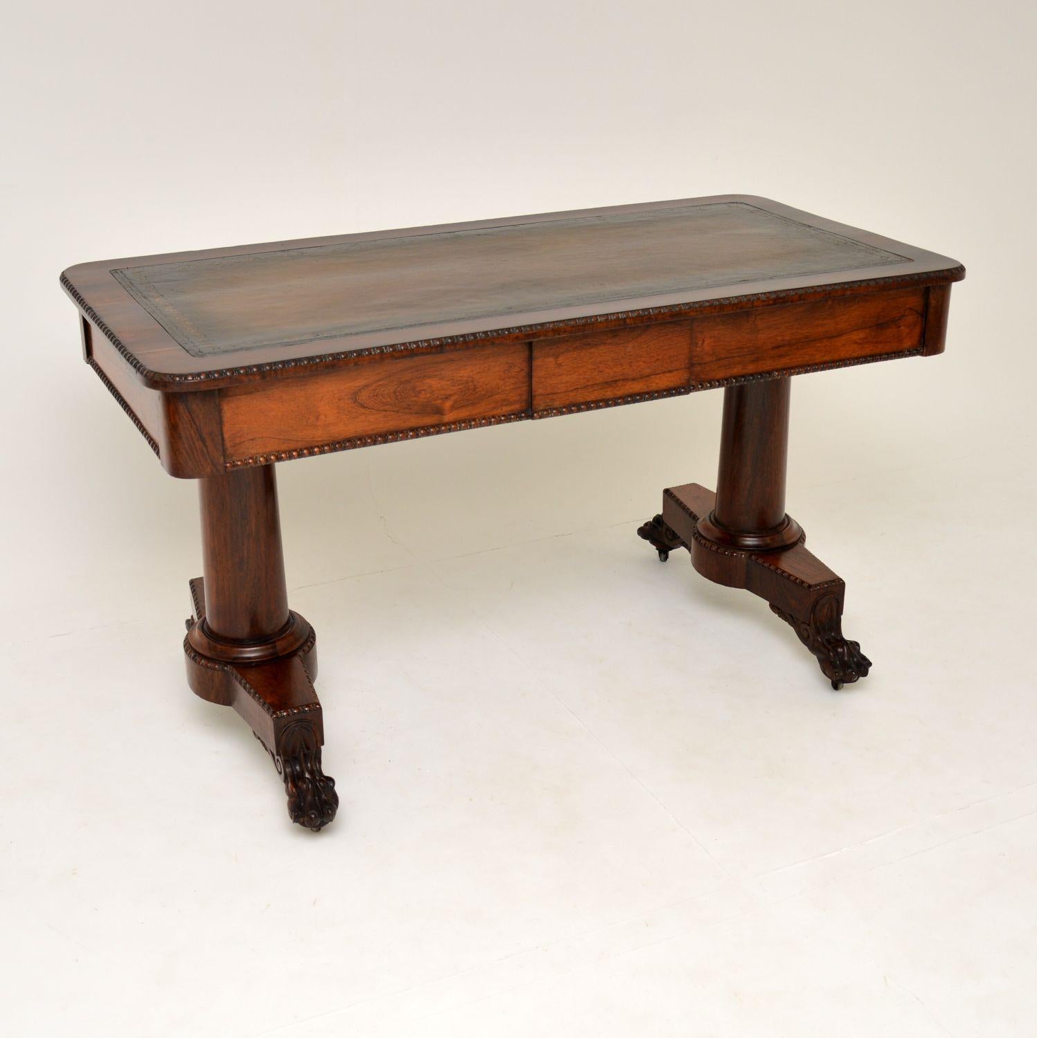 Antique William IV Desk / Writing Table 8