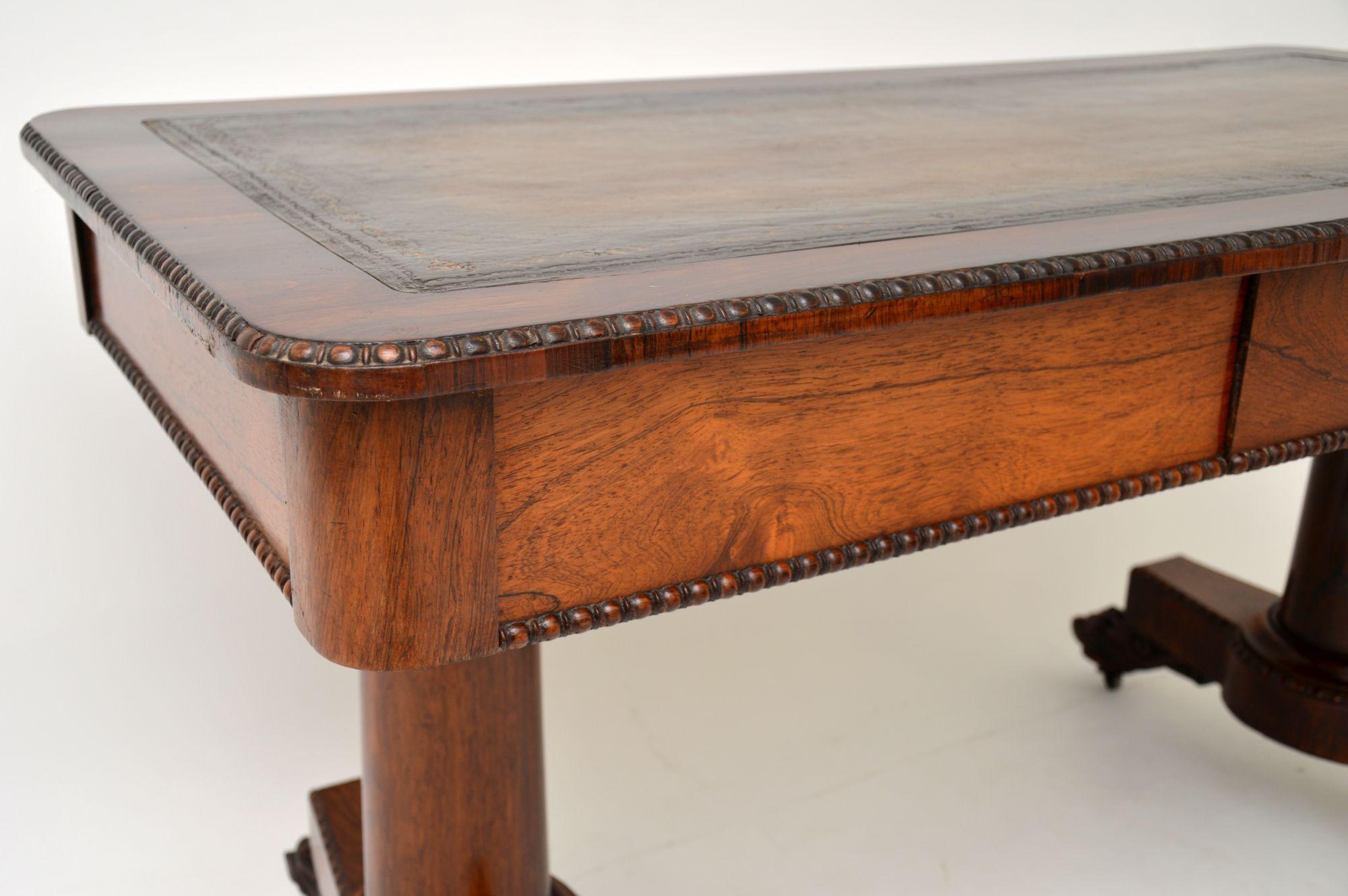 Antique William IV Desk / Writing Table In Good Condition In London, GB
