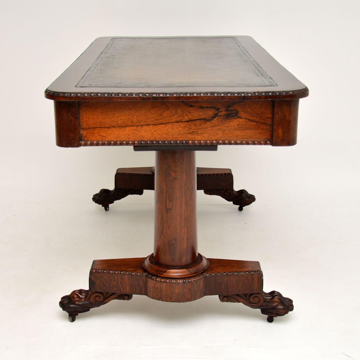 Antique William IV Desk / Writing Table 1