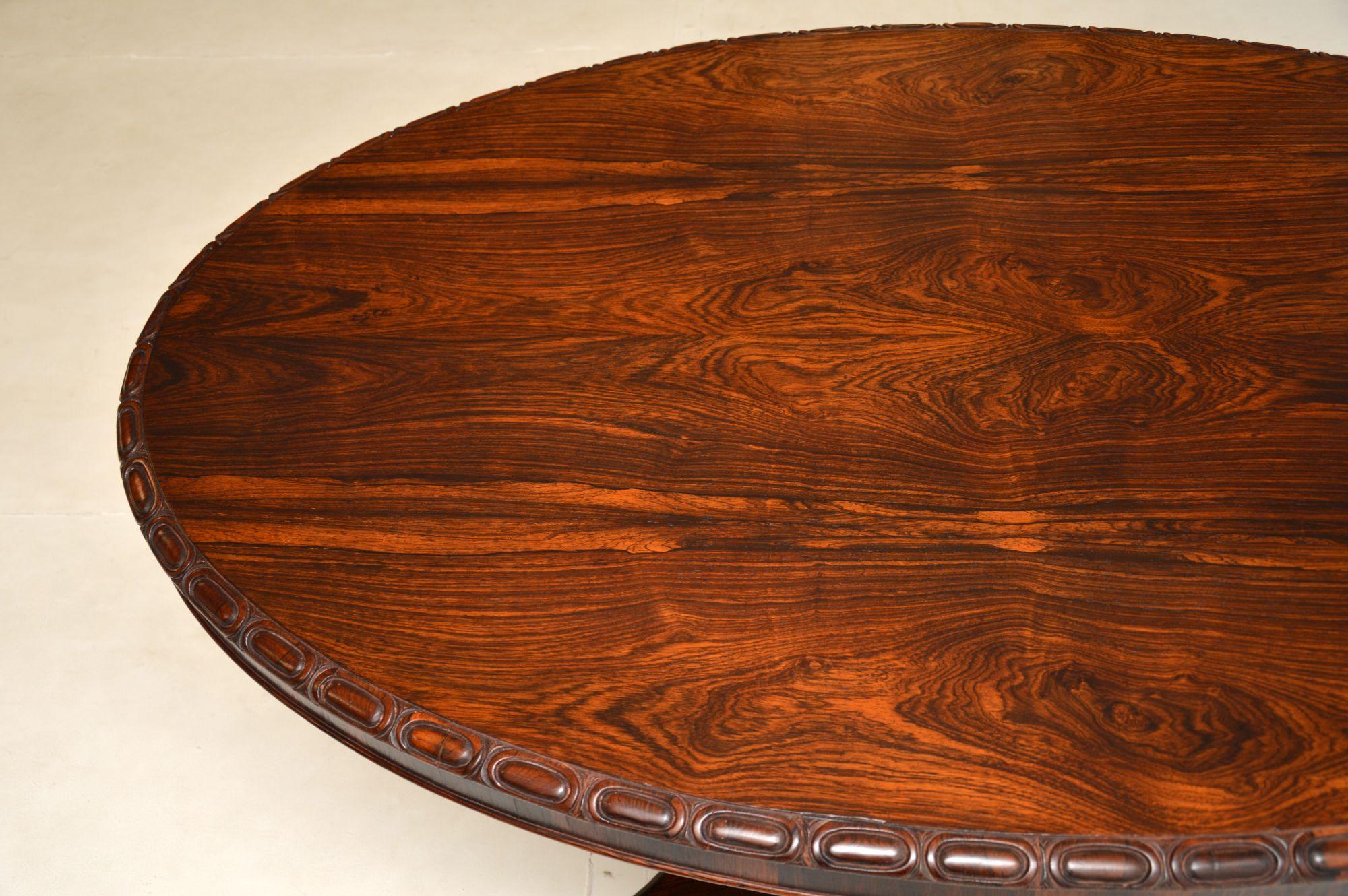 Wood Antique William IV Dining Table For Sale