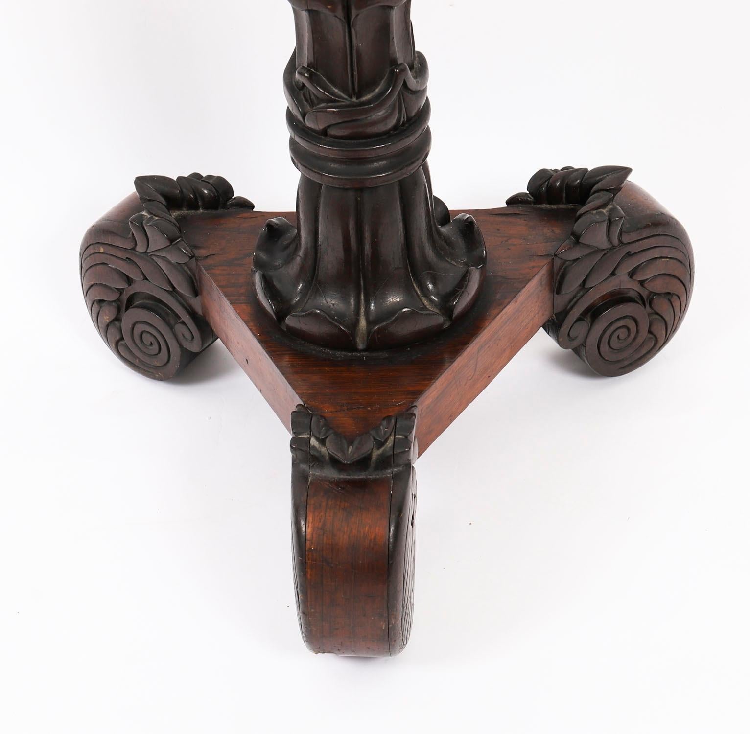 Ancien pupitre à musique tripode de William IV Gonçalo Alves c.1830 19ème siècle en vente 9