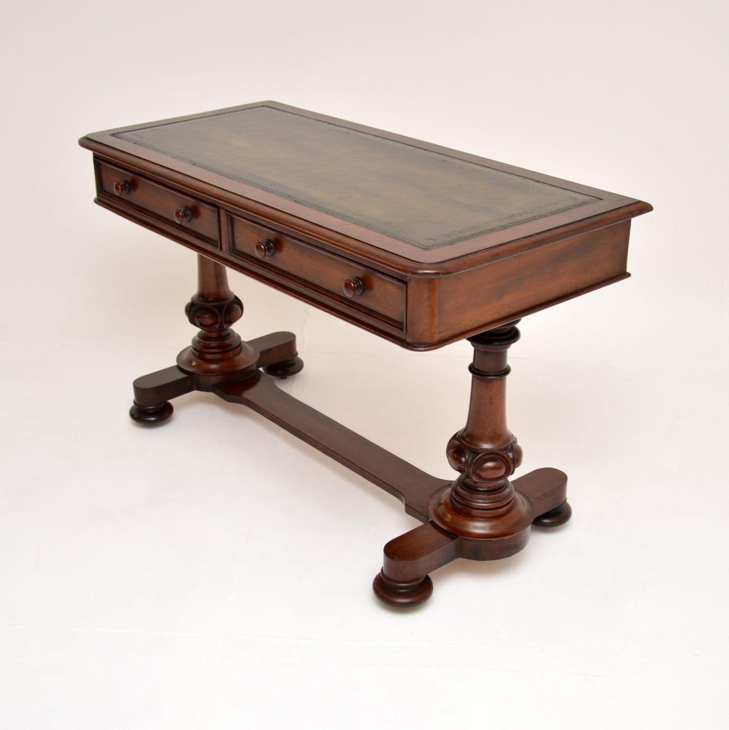 British Antique William IV Library Table / Desk
