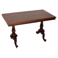 Antique William IV Library Writing Table / Desk