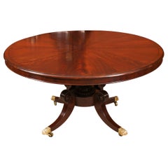 Antique William IV Loo Breakfast Dining Table 19th Century