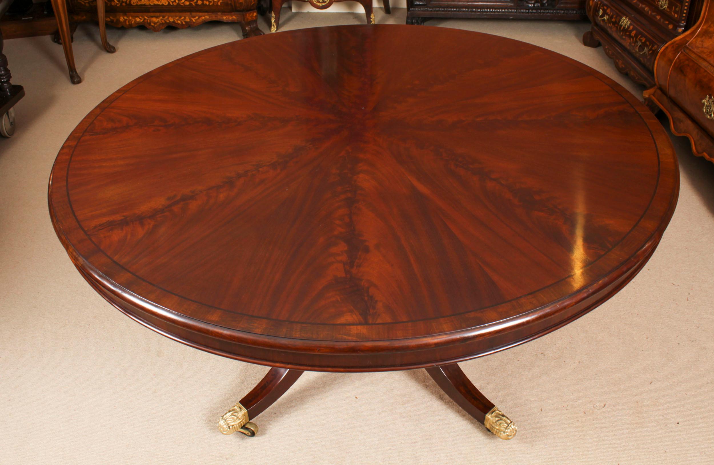 Mahogany Antique William IV Loo Breakfast Dining Table c.1830 19th C For Sale