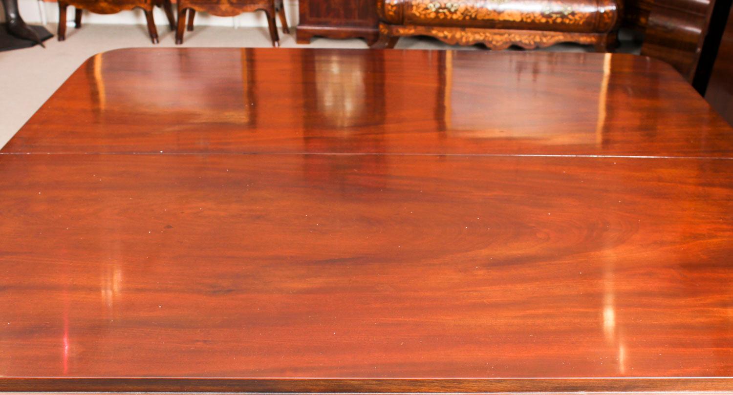 Antique William IV Mahogany Extending Dining Table, 19th Century 10