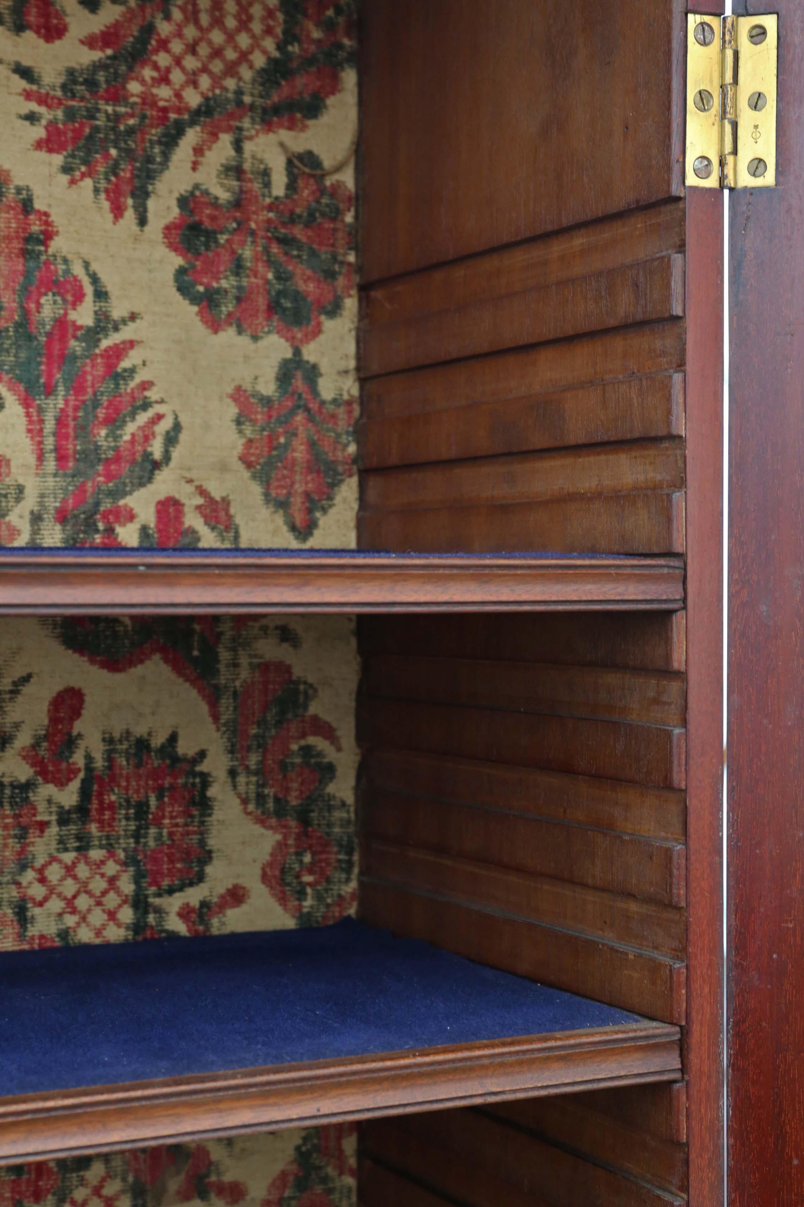 Antique William IV Mahogany Glazed Bureau Bookcase, circa 1835 In Good Condition For Sale In Wisbech, Cambridgeshire