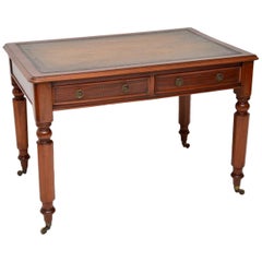 Antique William IV Mahogany Writing Table or Desk