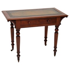 Antique William IV Mahogany Writing Table / Desk