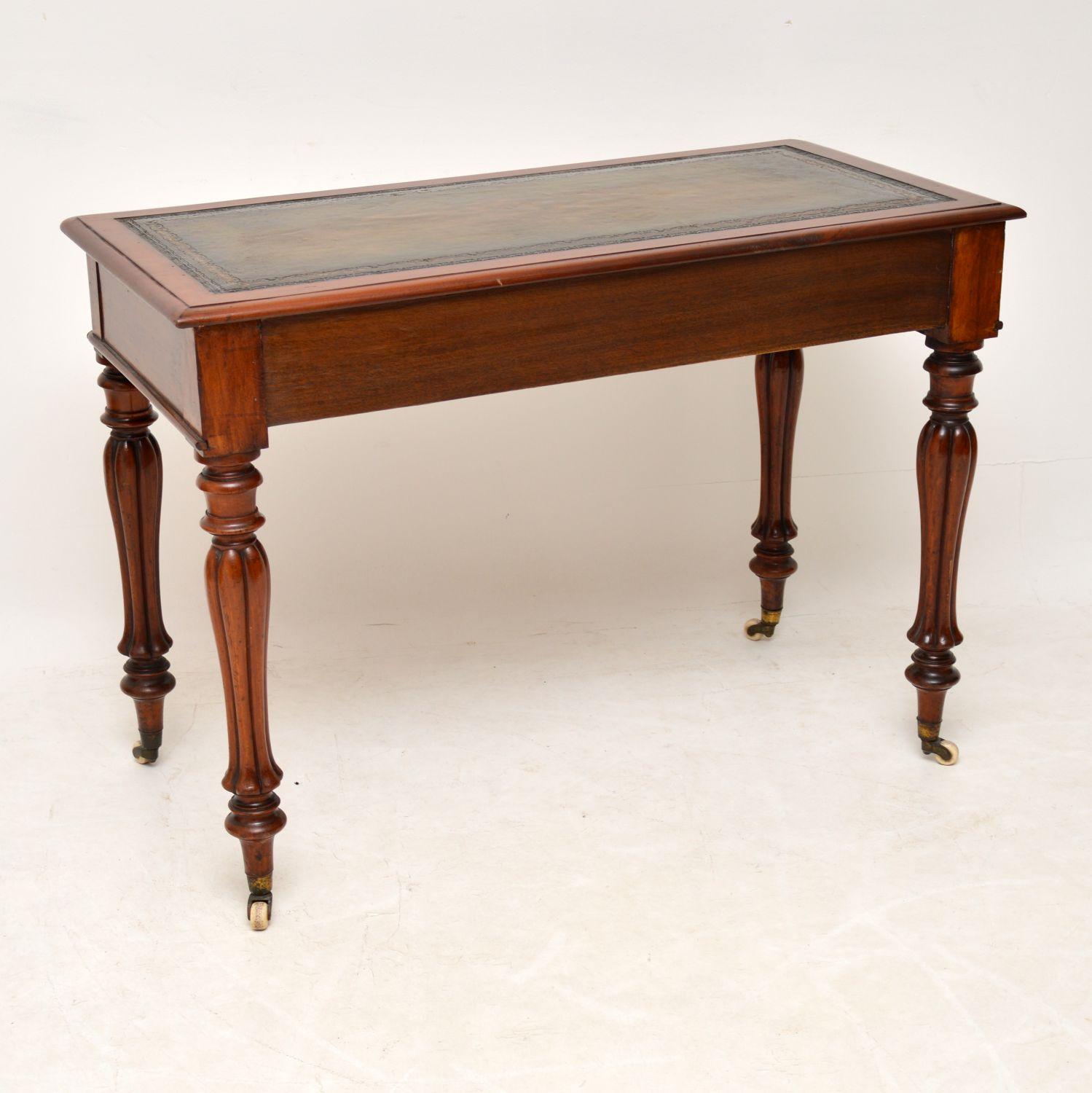 Mid-19th Century Antique William IV Mahogany Writing Table