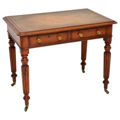 Antique William IV Mahogany Writing Table or Desk