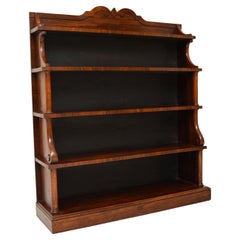 Antique William IV Open Bookcase