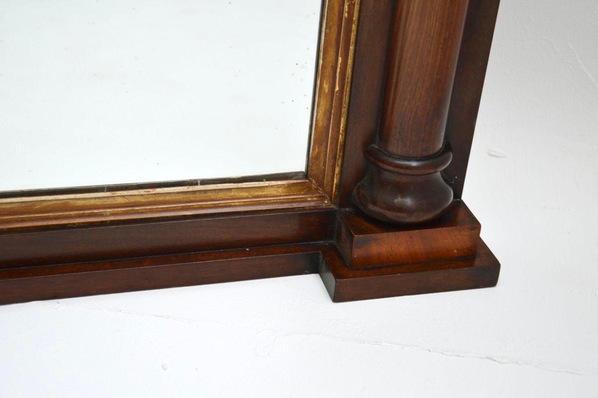 Antique William IV Over Mantle Mirror For Sale 1