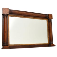 Antique William IV Over Mantle Mirror