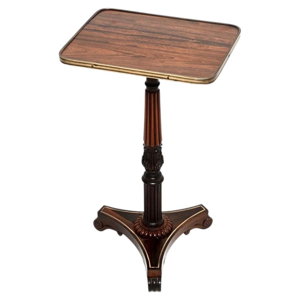 Antique William IV Period Side Table For Sale