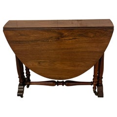 Antique William IV Quality Large Rosewood Sutherland Table
