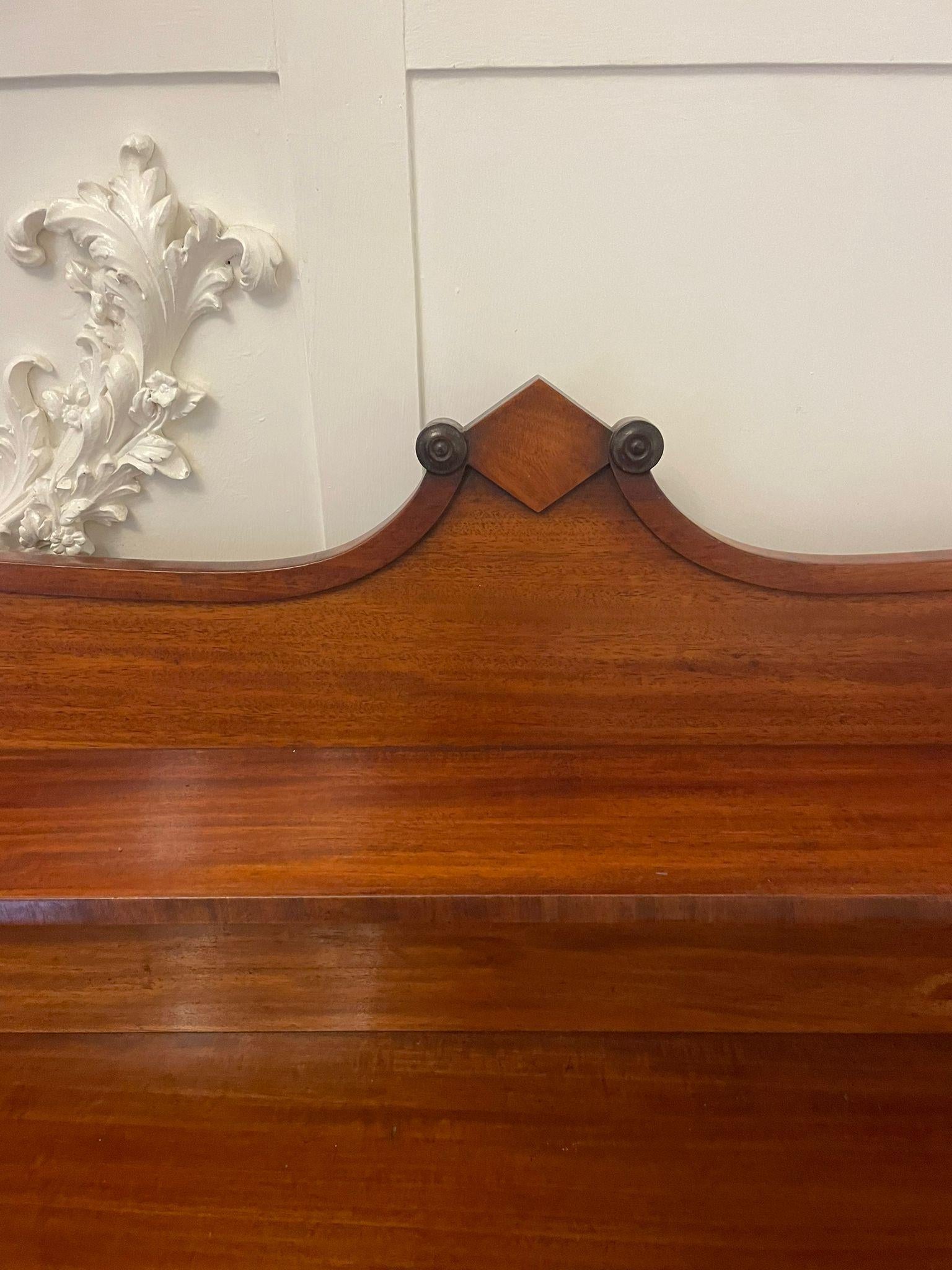 Antico Chiffoniere in mogano di qualità William IV in vendita 4