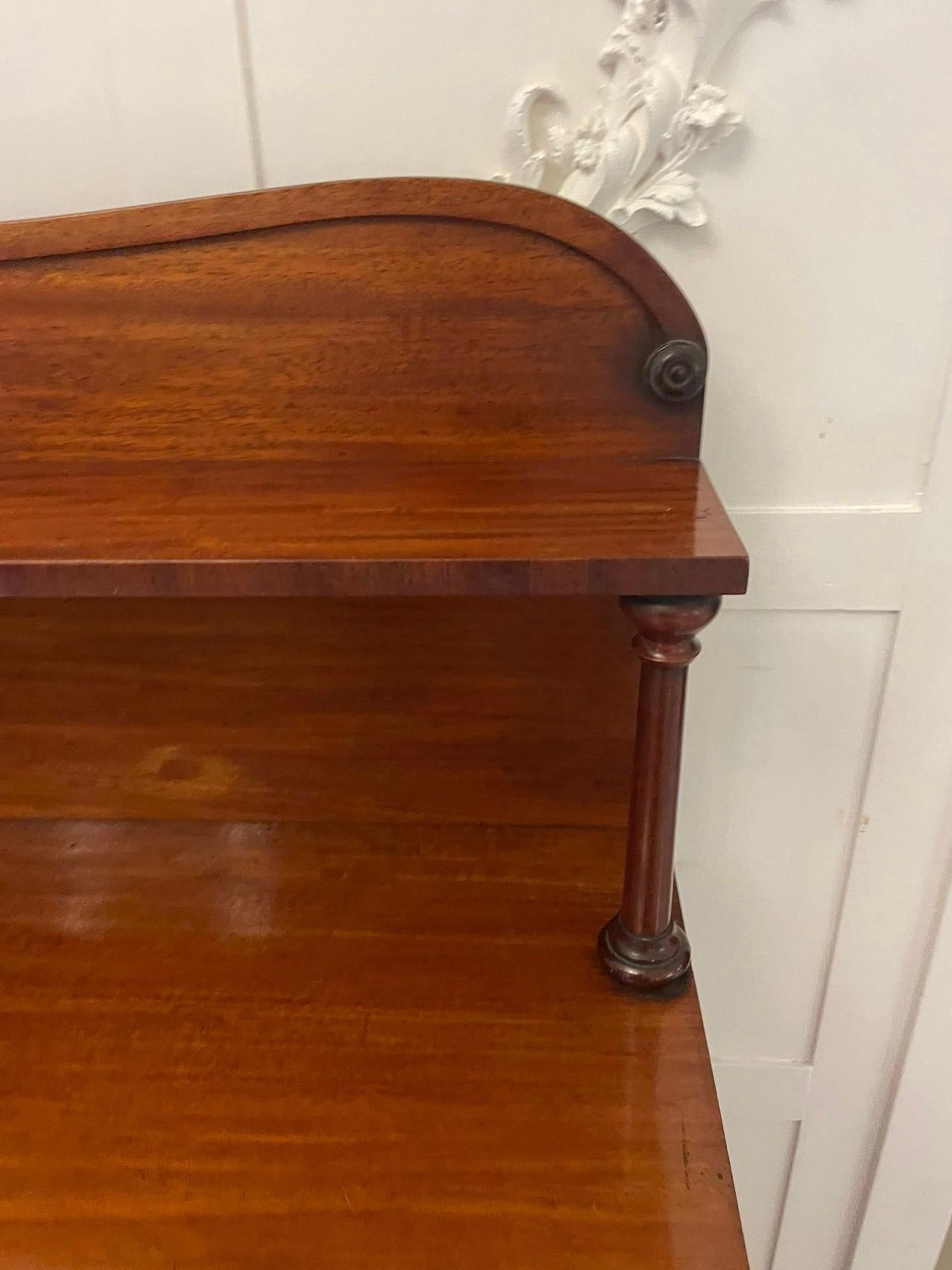 Antico Chiffoniere in mogano di qualità William IV in vendita 6