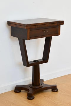 Antique William IV Rosewood Games Table