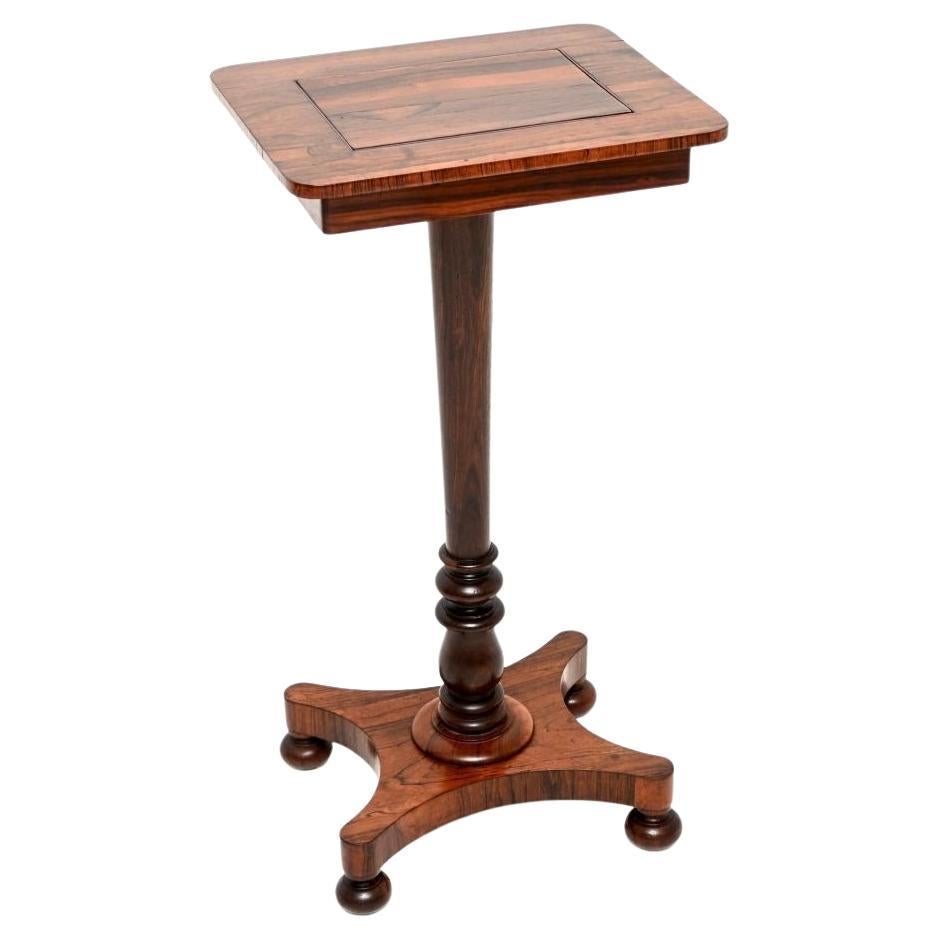 Antique William IV Side Table For Sale