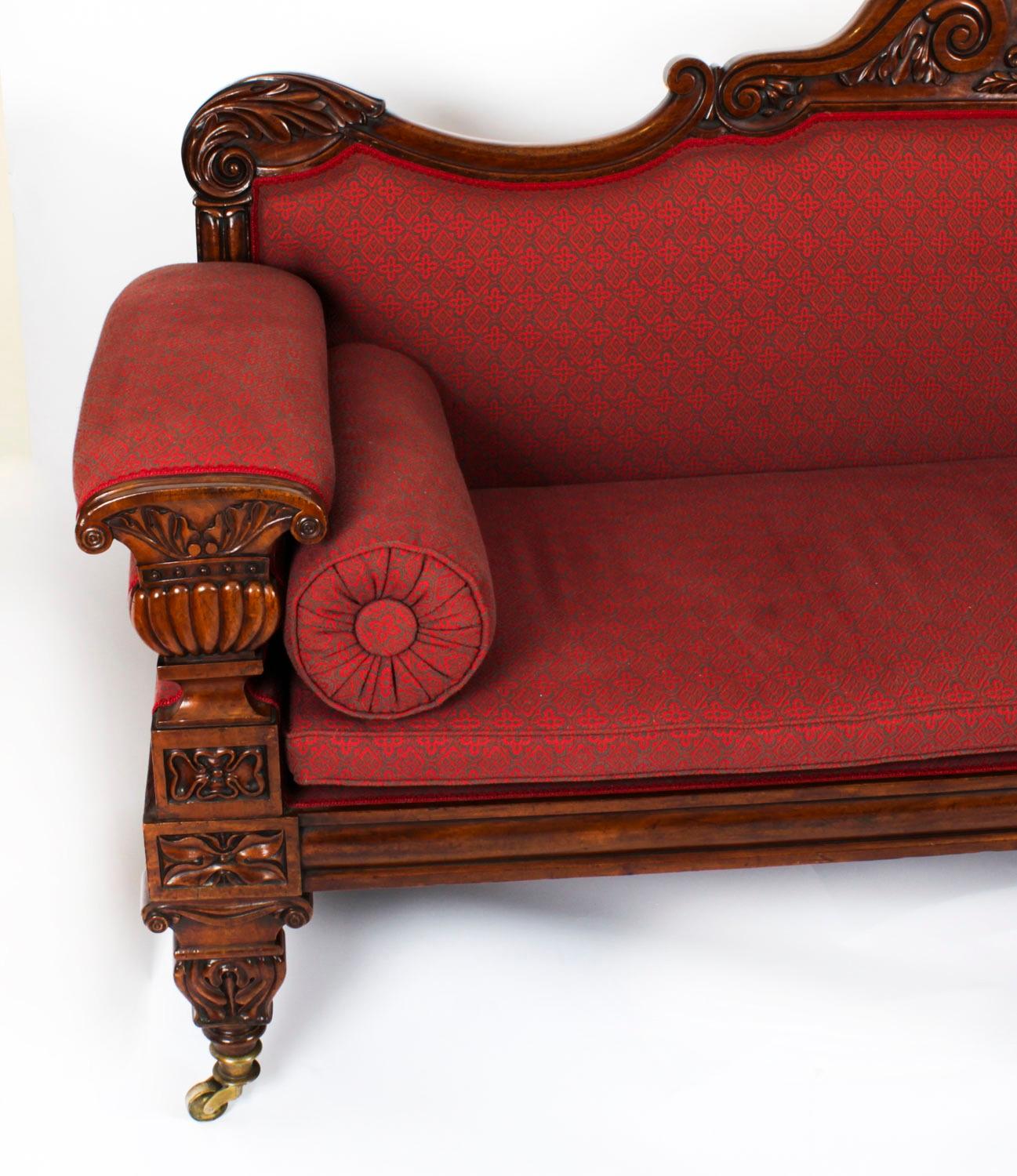 Antikes Sofadesign im William-IV-Stil von John Taylor, um 1830, 19. Jahrhundert im Zustand „Gut“ in London, GB