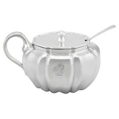 Antique Sterling Silver Mustard Pot (1835)