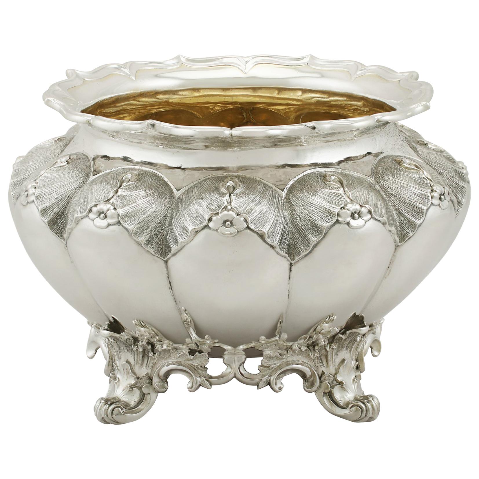 Antique William IV Sterling Silver Slop Bowl, 1835