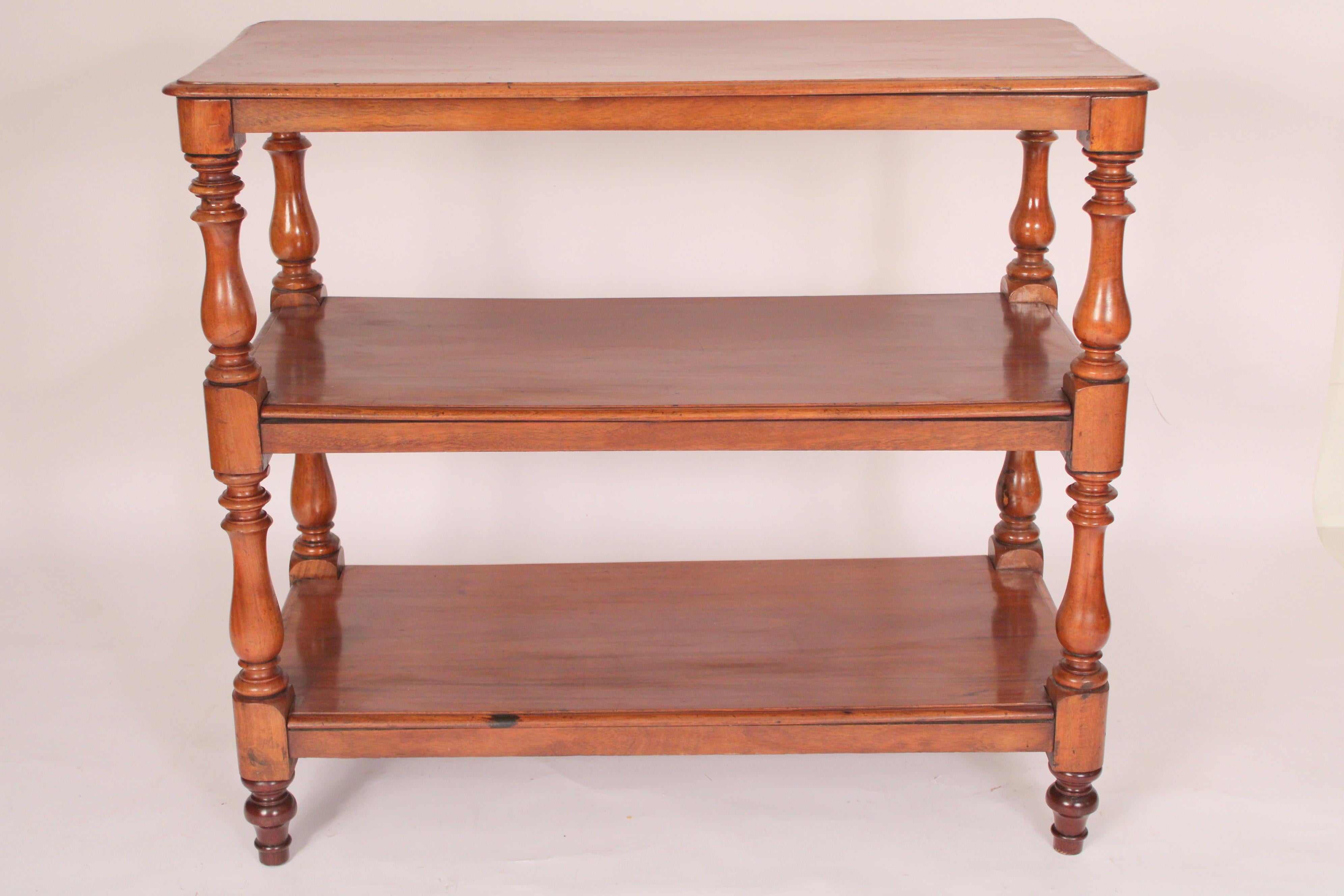 Antique William IV Style 3 Tier Etagere  In Good Condition For Sale In Laguna Beach, CA