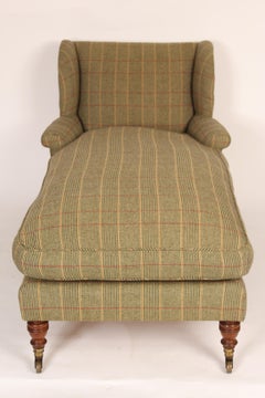 Chaise Lounge antica in stile William Williams di Howard & Sons