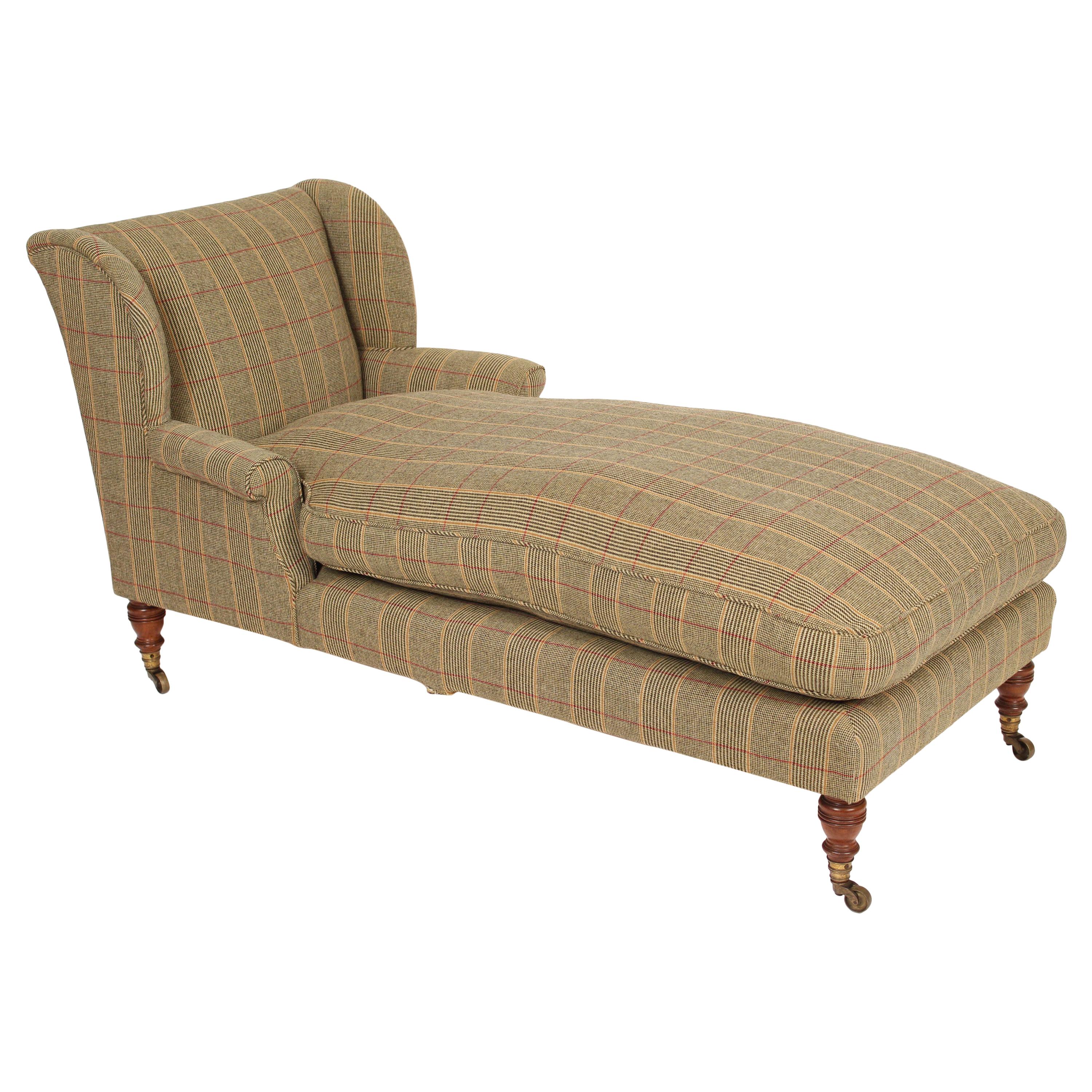 Antique William iv Style Chaise Lounge by Howard & Sons
