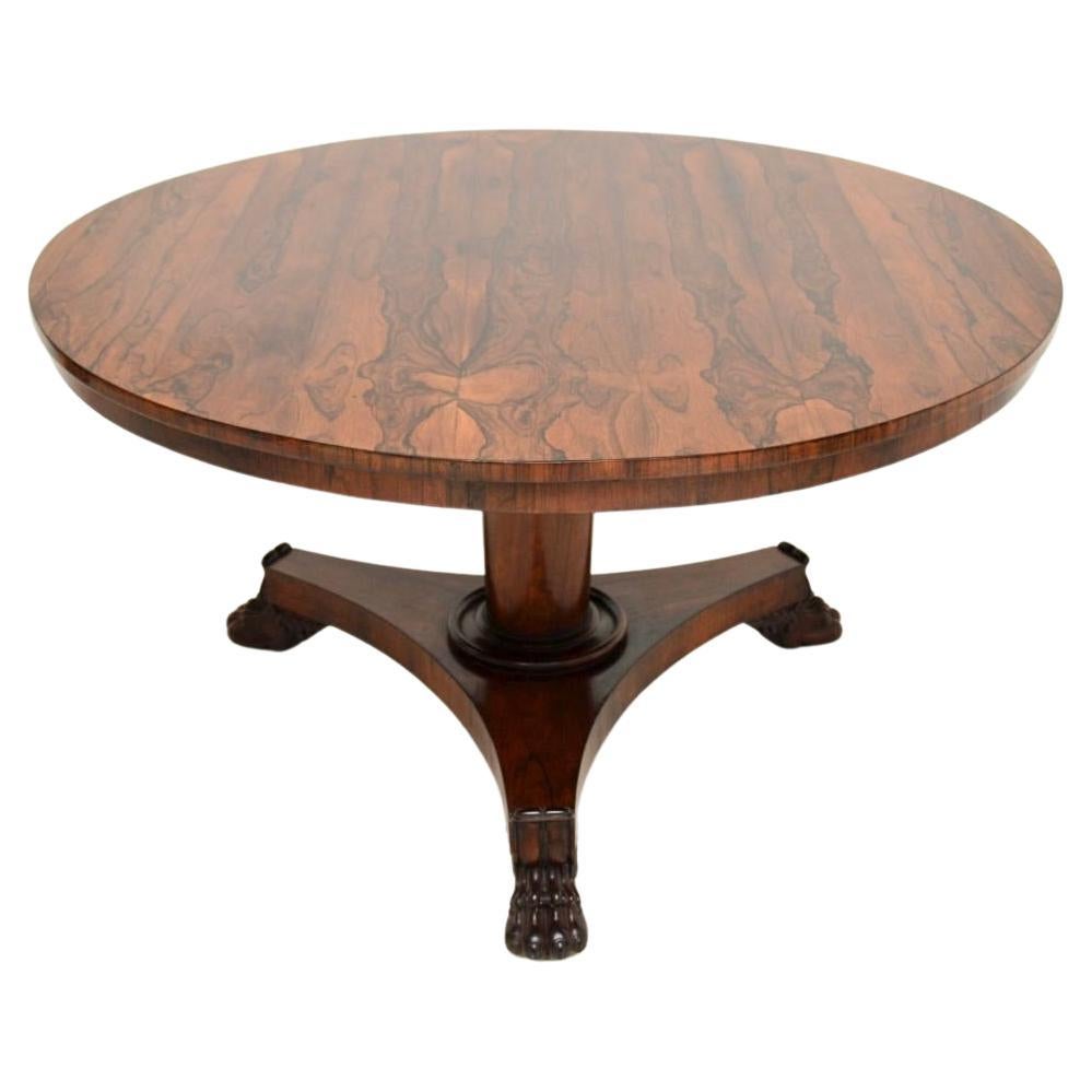 Antique William IV Tilt Top Dining Table