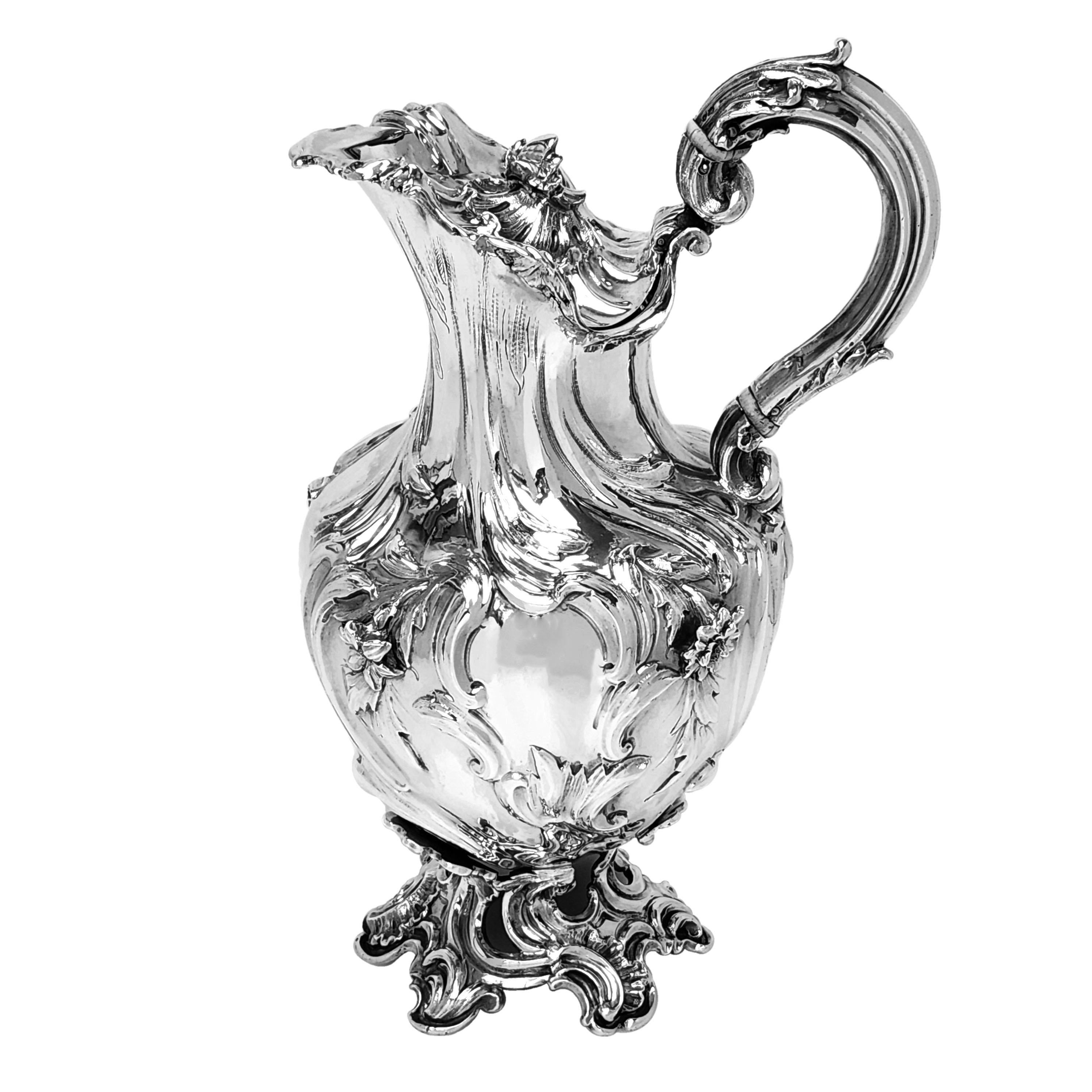 Ancienne aiguière à vin William IV Londres, Angleterre 1834 Bon état - En vente à London, GB