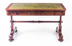 Antique William IV Writing Library Table Johnstone and Jeanes, 19th Century