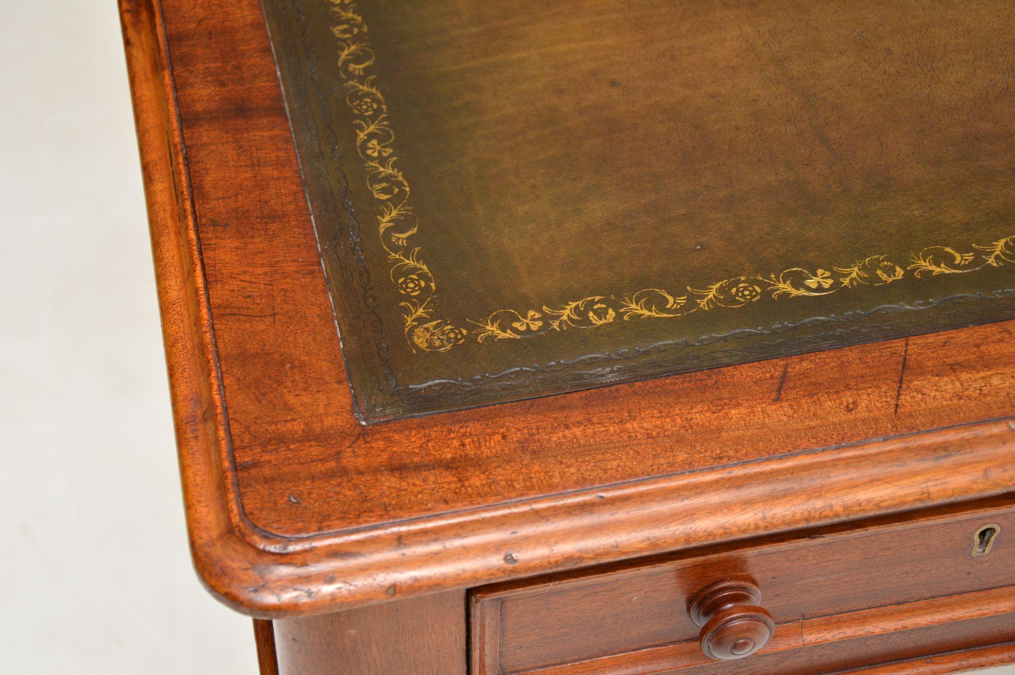 Antique William iv Writing Table / Desk 5