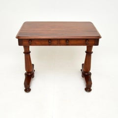 Antique William IV Writing Table / Desk